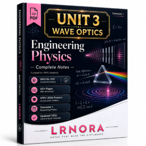 UNIT 3 – WAVE OPTICS