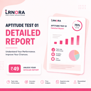 Aptitude Test 01 — Detailed Report